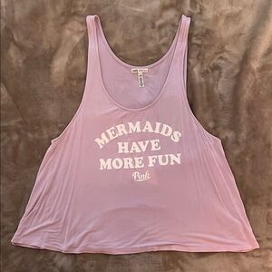 Victoria’s Secret Pink Sleeveless Tank Top with Scoop Neckline